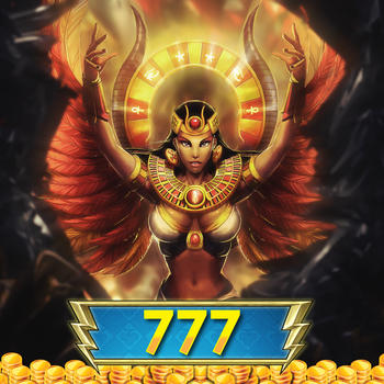 AAA Egyptian princess and Mummy Casino Slot Machine - Pharaoh Treasure Slots High Roller Bet Picks LOGO-APP點子