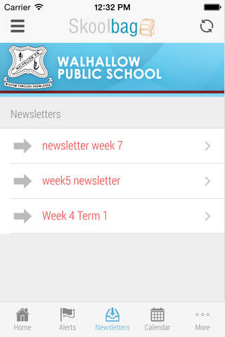 Walhallow Public School - Skoolbag screenshot 4
