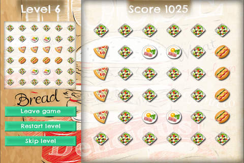 Diner Master - FREE - Slide Rows And Match Fast Food Plates Puzzle Game screenshot 3