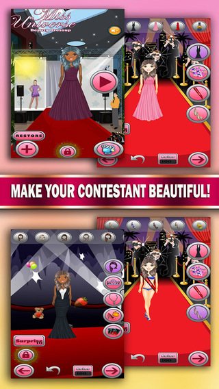 AAA+ 2015 Miss Universe Beauty Dressup Fashion Girl 3D Her Campus Life