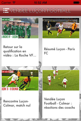 Vendée Luçon Football screenshot 3