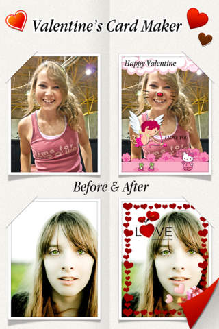 Valentine's Cards Maker screenshot 2