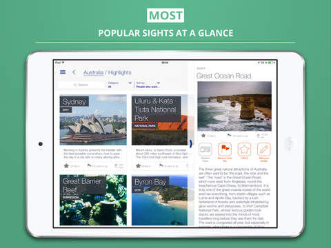 【免費旅遊App】Australia - your travel guide with offline maps from tripwolf (guide for sights, tours and hotels in Sydney, Melbourne, Cairns and much more)-APP點子