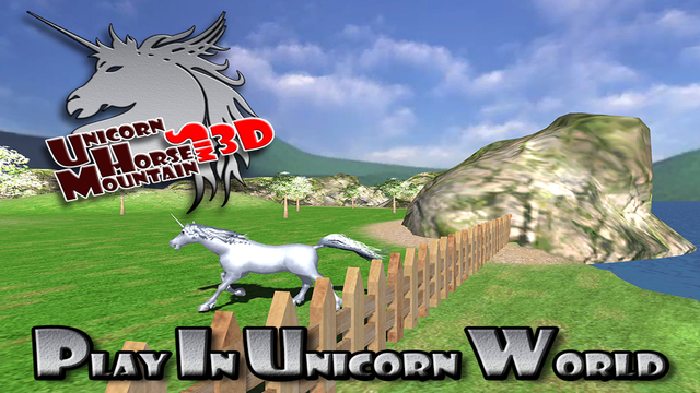 Unicorn Horse Mountain Simulator : Unicorn Simulation Game For Little Kids