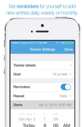 TracKit Daily Tracker & Logger screenshot 3
