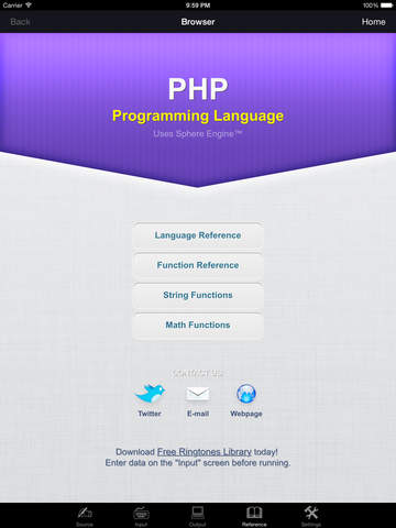 【免費書籍App】PHP Programming Language-APP點子