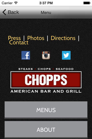 Chopps American Bar and Grill screenshot 3