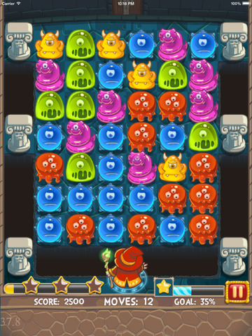 【免費遊戲App】Mana Gummy Drop Match-3 Link-----Best Free Gummy Match 3 Puzzle Game!-APP點子