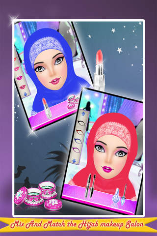 Hijab Makeup Salon - Girls Game screenshot 2