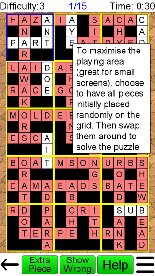 【免費遊戲App】Jigsaw Crossword-APP點子