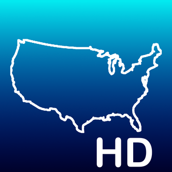 Aqua Map USA HD - Marine GPS Offline Nautical Charts for Fishing, Boating and Sailing LOGO-APP點子