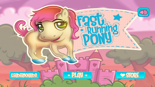 【免費遊戲App】Fast Running Pony Lite-APP點子