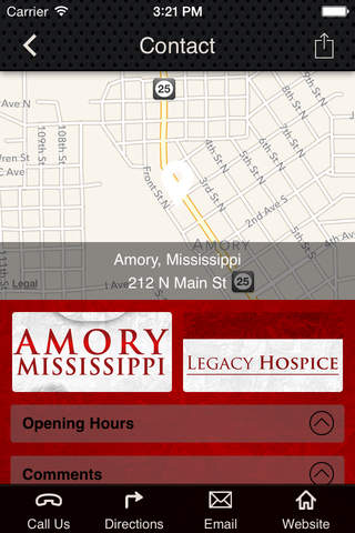 Legacy Hospice of the South - Amory, MS screenshot 2