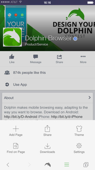 【免費生產應用App】Dolphin Web Browser – Fast Download, Secure Search & Powerful AdBlock Extension-APP點子