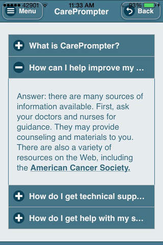 CarePrompter screenshot 2