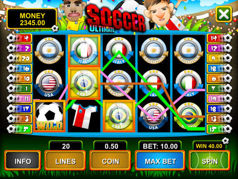 【免費遊戲App】Soccer Slots!!!-APP點子