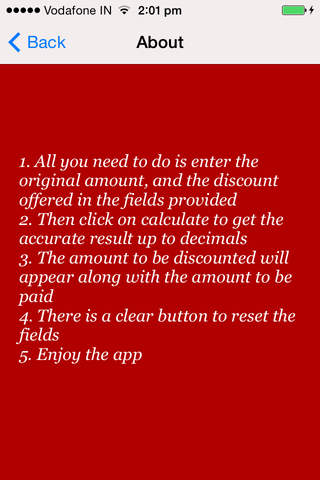 DiscountCalculatorAp screenshot 2
