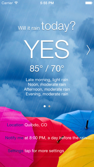【免費天氣App】Will it Rain? [Pro] - Rain condition and weather forecast alerts and notification-APP點子
