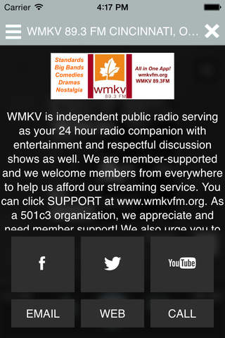 WMKV 89.3 FM screenshot 3