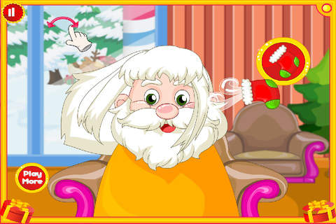 Xmas Santa Hair Salon screenshot 3