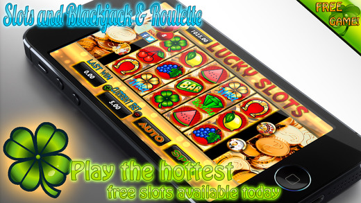 Ace Lucky Slots and Roulette Blackjack*