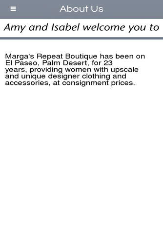 Marga's Repeat Boutique screenshot 2