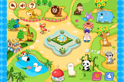 黄金动物园-幼儿学习动物游戏 screenshot 2