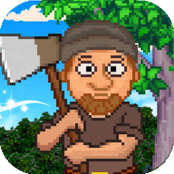 Top Axe Man Tree Cutting Race Free Game LOGO-APP點子