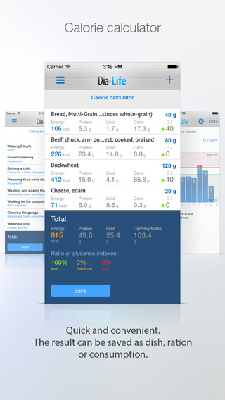 【免費健康App】DiaLife - calorie counter, calorie burn, glycemic index, weight tracking-APP點子