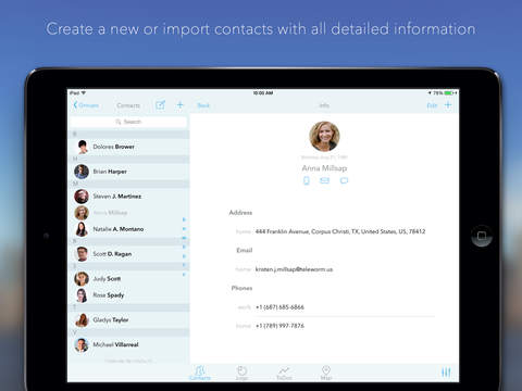 My CRM — contacts organizer & task manager screenshot 4