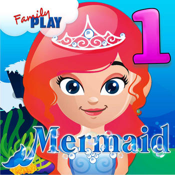 Mermaid Princess Goes to School: First Grade Learning Games 教育 App LOGO-APP開箱王