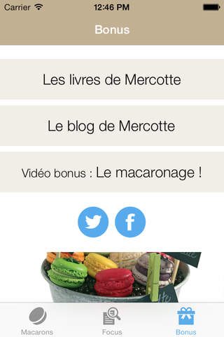 Macarons Mercotte screenshot 4