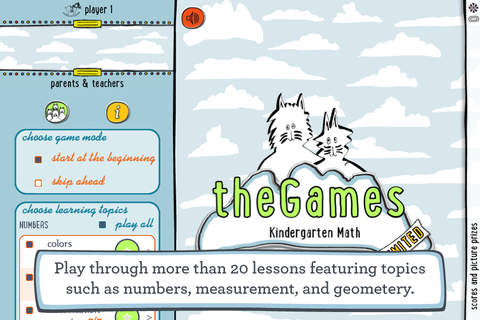 theGames: Kindergarten Math screenshot 2