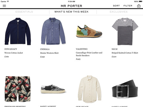 【免費生活App】MR PORTER-APP點子