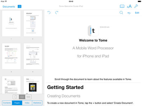 【免費生產應用App】Tome - Word Processor-APP點子