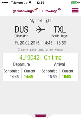Germanwings screenshot 3