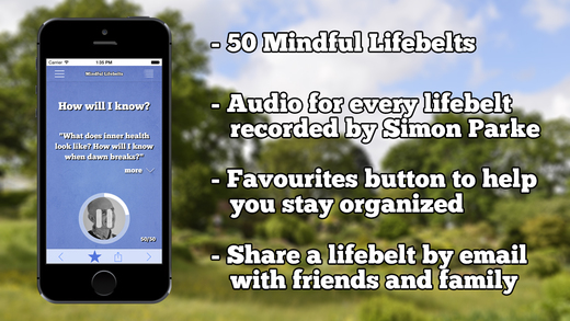 免費下載健康APP|Mindful Lifebelts by Simon Parke app開箱文|APP開箱王