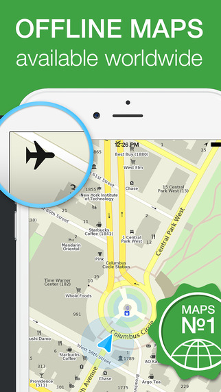 MAPS.ME – Offline Map with Routing City Guide Metro Driving Route Planner and Travel Directions