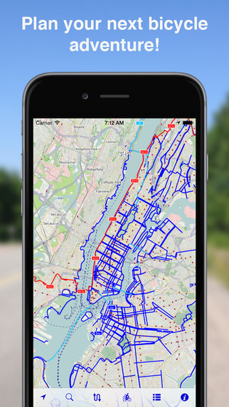 【免費交通運輸App】Bike Maps — Bicycle Routes & Trails-APP點子