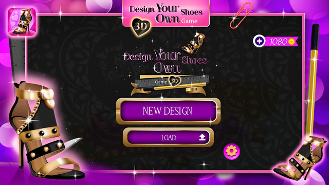 Design Your Own Shoes 3D - Top High Heels Designer and Fashion Stylist Game for Girls