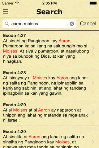 Ang Dating Biblia. Filipino screenshot 3