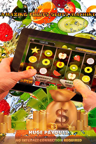 Amazing Fruits Slots Machine - FREE Slot Game King of Las Vegas Casino screenshot 2