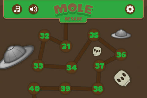Mole Rescue - Drag the mole to the hole screenshot 4