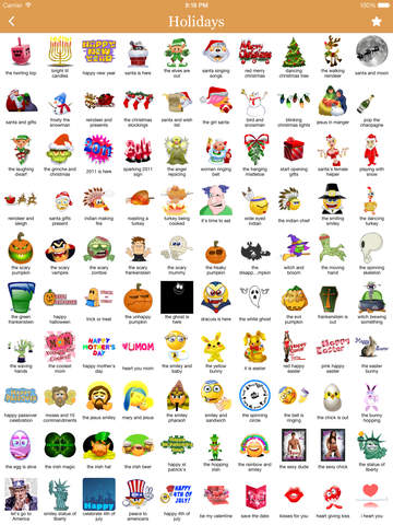 Animated 3D Emoji Stickers for WhatsApp, iMessage, WeChat, Facebook  Messenger, Twitter, Kik, LINE, BBM, IM+, iOS7, Viber, Tango, Zoosk,  SnapChat, Yahoo Messenger Y!, Google + Hangout, KakaoTalk, Skype and more!  - iOS