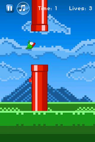 Swing Wings - Play Free 8-bit Retro Pixel Flappy Games screenshot 2