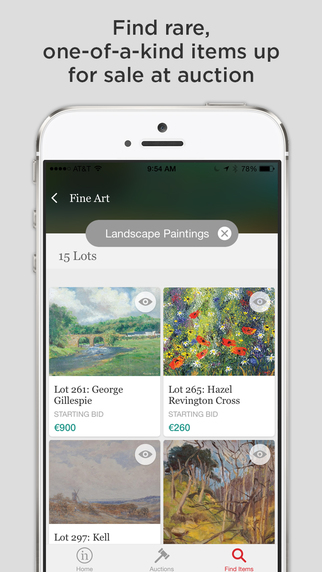 【免費生活App】Invaluable - Live Auction Bidding on Fine Art & Antique Collectibles-APP點子