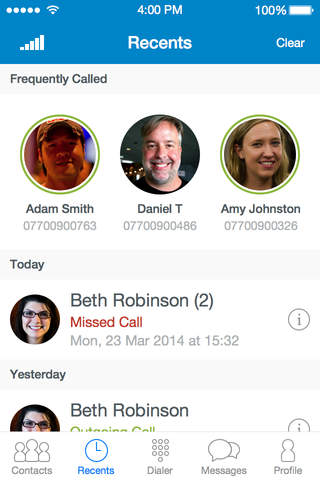 Truphone – Free calls & messages, local or international screenshot 2