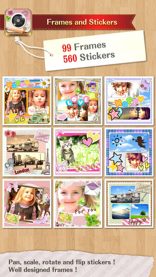 【免費娛樂App】InstaDeco - Sticker, PicFrame, Collage and Text for Instagram, Purikura FREE-APP點子