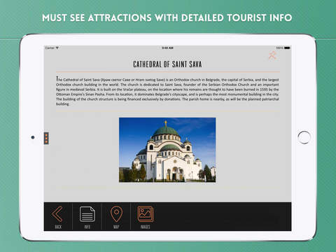 【免費旅遊App】Belgrade Travel Guide with Offline City Street Maps-APP點子