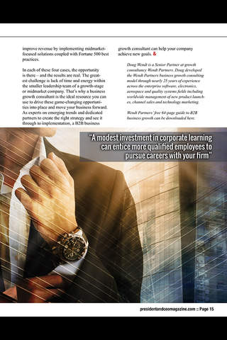 PRESIDENT & CEO Magazine screenshot 3